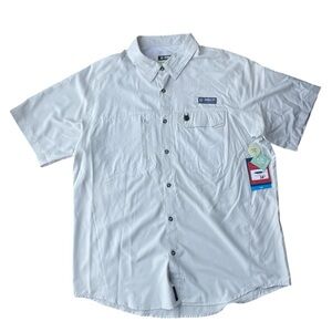 Men's White Columbia Shirt